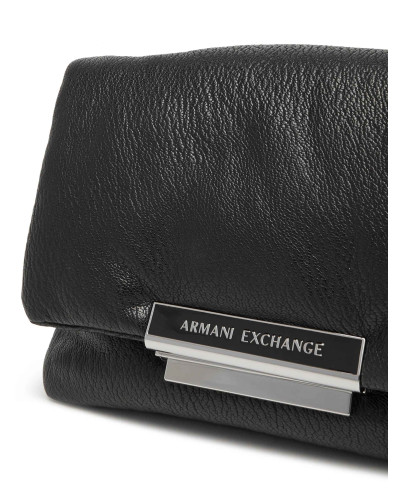 Borsa donna a tracolla Armani Exchange soft nero B26AX26 XW000357 AF17240 UC001