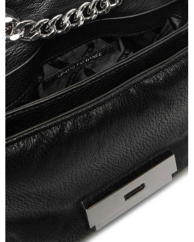 Borsa donna a tracolla Armani Exchange soft nero B26AX26 XW000357 AF17240 UC001
