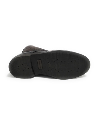 Scarpe uomo Ambitious polacchino stringato in pelle brown U26AM07 12432-6811AM