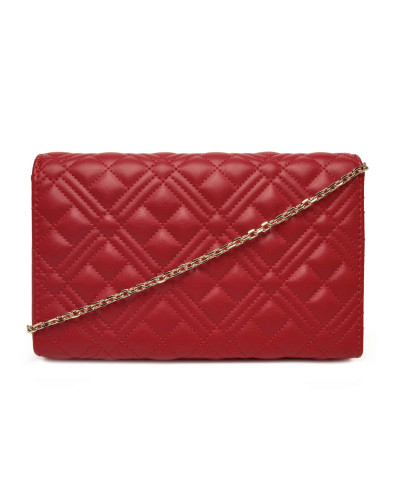 Borsa donna Love Moschino a spalla/ tracolla ecopelle trapuntata rosso B26MO123 JC4079PP0NLA0500