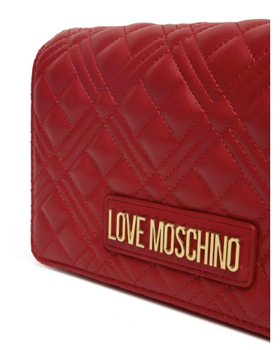 Borsa donna Love Moschino a spalla/ tracolla ecopelle trapuntata rosso B26MO123 JC4079PP0NLA0500