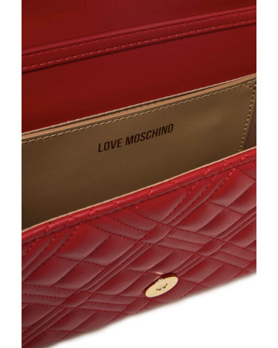 Borsa donna Love Moschino a spalla/ tracolla ecopelle trapuntata rosso B26MO123 JC4079PP0NLA0500