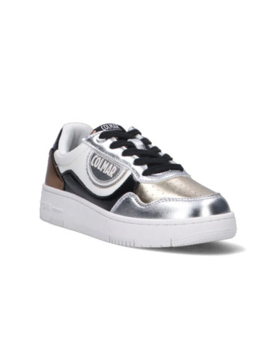 Scarpe donna Colmar sneaker Austin shine 133 white/ metal D26CO08