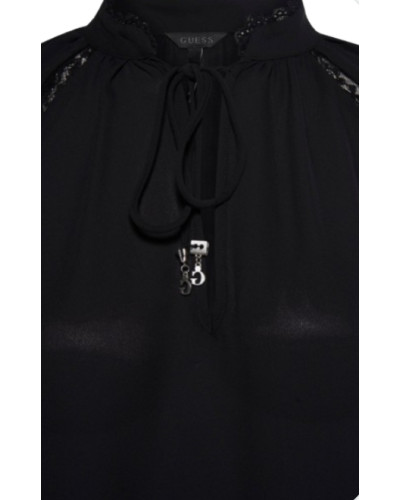 Camicia donna Guess nero E26GU34 W5BH74WGLA2