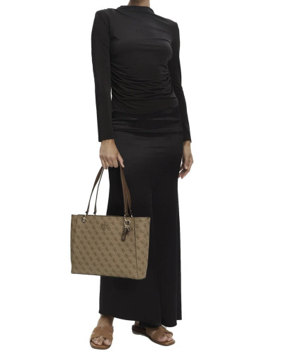 Borsa Guess Noelle II tote latte logo/ brown BS26GU02 BG967225