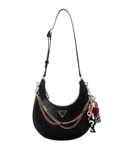 Borsa Guess Davina shoulder bag black BS26GU06 BG989918