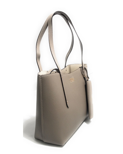 Borsa Guess shopper Brenton reversible tote con pochette dark taupe BS26GU07 PG964823