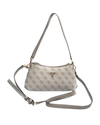Borsa Guess tracolla Noelle II mini shoulder xbody dark taupe logo BS26GU13 BG967273