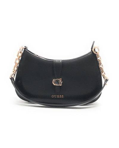Borsa donna Guess Carrie top zip shoulder bag black BS26GU16 VG989618