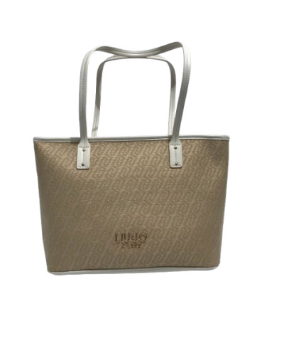 Borsa donna Liu-jo Evrim Tote S jacquard naturale BS26LJ01 AA6071 T378A