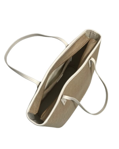 Borsa donna Liu-jo Evrim Tote jacquard naturale BS26LJ10 AA6070 T378A