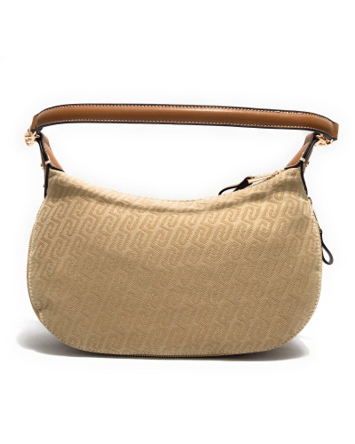 Borsa donna Liu-jo Kaliska hobo M jacquard naturale BS26LJ11 AA6133 T378A