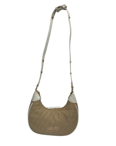 Borsa donna Liu-jo Evrim hobo S jacquard naturale BS26LJ12 AA6072 T378A