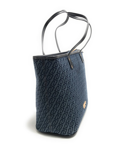 Borsa donna Liu-jo Evrim Tote jacquard dress blue BS26LJ20 AA6070 T379A