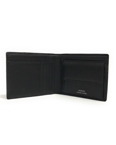 Portafoglio uomo Guess Torino Bifold M in pelle black GS26GU06 SMTOCSLEA20