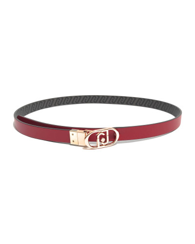 Cintura donna Liu-Jo reversibile hips belt testa di moro CS26LJ01 AA6239 ES035