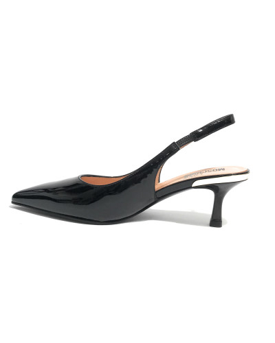 Scarpe donna Love Moschino decolleté nero vernice DS26MO03 JA10336G1OIH0000