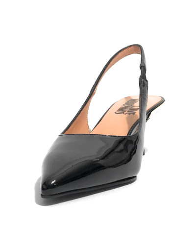 Scarpe donna Love Moschino decolleté nero vernice DS26MO03 JA10336G1OIH0000