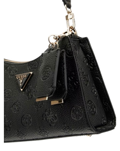 Borsa Guess a spalla Cresidia II black logo BS26GU34 PD988818