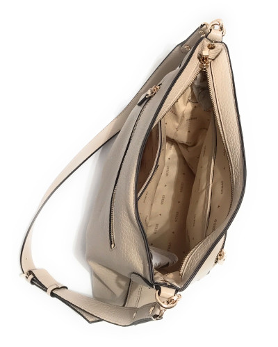Borsa Guess Marsha crossbody bucket bag light taupe BS26GU51 BG950104