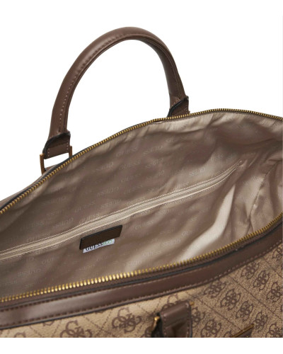 Borsone uomo Guess Milano weekender beige/ brown UBS26GU12 TMPILOP5335