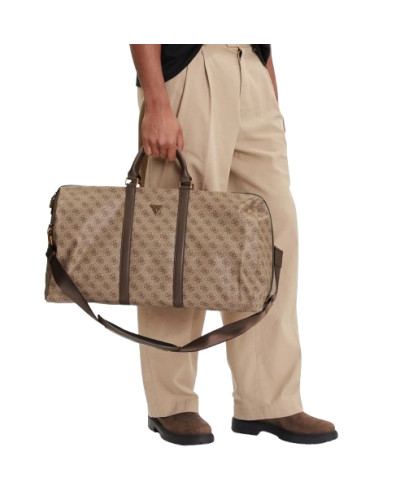 Borsone uomo Guess Milano weekender beige/ brown UBS26GU12 TMPILOP5335