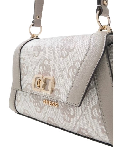 Borsa a mano/spalla/tracolla Karnilla dark taupe logo BS26GU60 OS990119