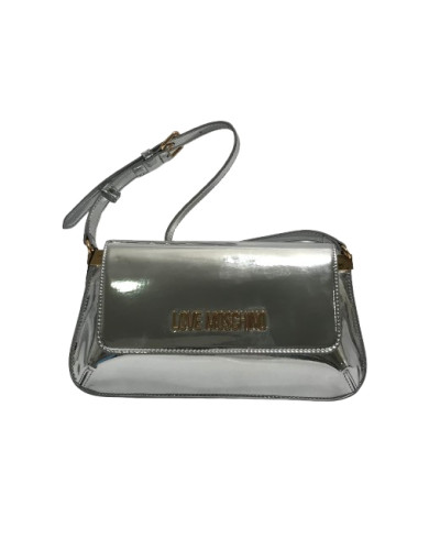 Borsa donna Love Moschino a mano/spalla Mirror argento BS26MO04 JC4058PP1OLP0902