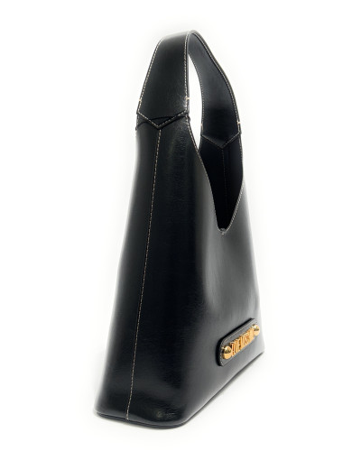 Borsa donna Love Moschino shopper a spalla in ecopelle nero BS26MO19 JC4131PP1OLH0000