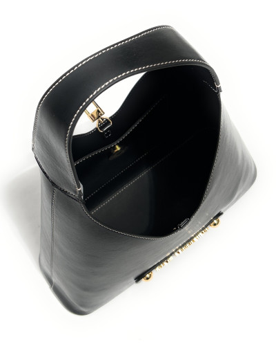 Borsa donna Love Moschino shopper a spalla in ecopelle nero BS26MO19 JC4131PP1OLH0000