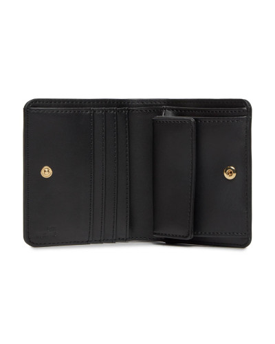 Portafoglio donna Love Moschino a libretto in ecopelle nero/oro AS26MO06 JC5612PP1OKD0000
