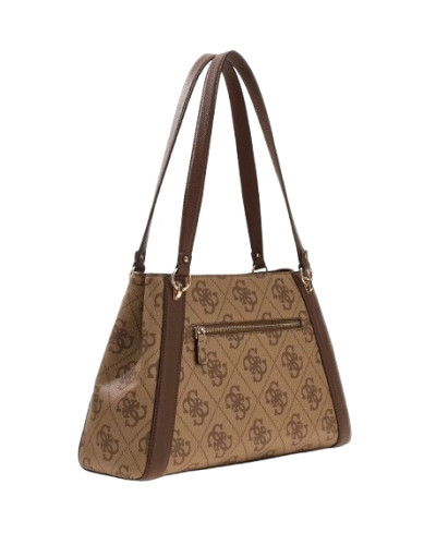 Borsa Guess a mano/spalla Karnilla logo latte logo/brown BS26GU67 OS990122