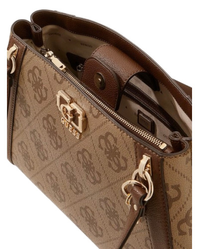 Borsa Guess a mano/spalla Karnilla logo latte logo/brown BS26GU67 OS990122
