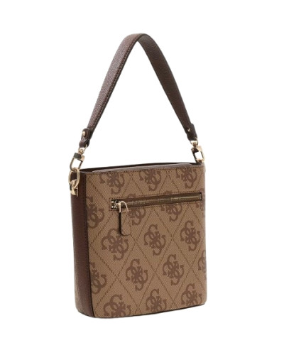 Borsa Guess donna a mano/tracolla Karnilla logo latte logo/brown BS26GU73 OS990101