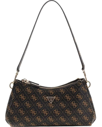 Borsa Guess tracolla Noelle II mini shoulder xbody brown logo BS26GU81 QG967273