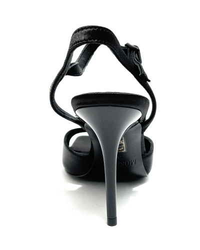 Sandalo Love Moschino TC 95 raso nero DS26MO07 JA16079G1OJO0000