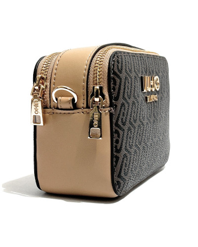 Borsa donna Liu-jo Ridhi Camera Case S testa di moro/ beige  BS26LJ28 AA6100 E1092
