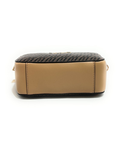 Borsa donna Liu-jo Ridhi Camera Case S testa di moro/ beige  BS26LJ28 AA6100 E1092