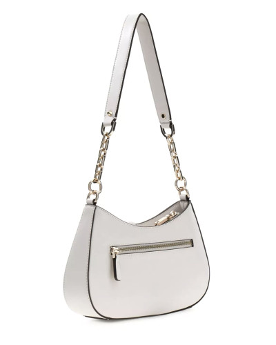 Borsa donna Guess Carrie top zip shoulder bag stone BS26GU86 VG989618