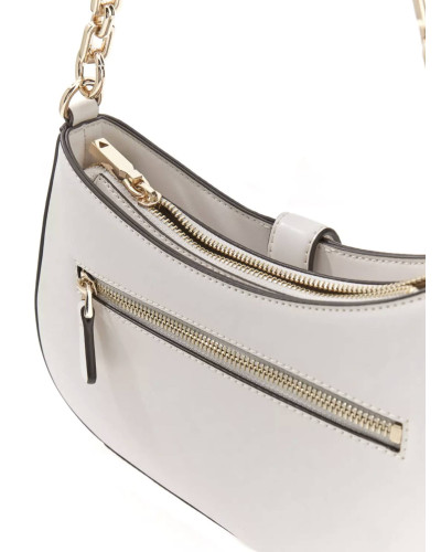 Borsa donna Guess Carrie top zip shoulder bag stone BS26GU86 VG989618