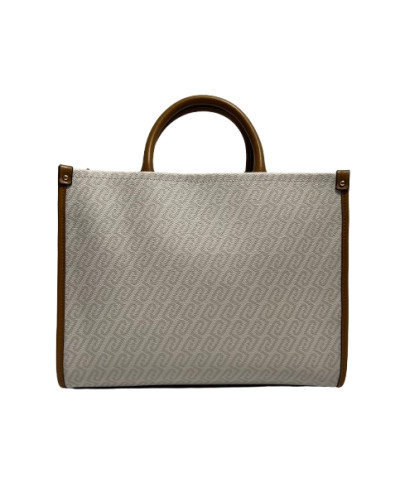 Borsa donna Liu-jo M Tote Ridhi testa di naturale BS26LJ32 AA6206 E1092