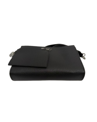 Borsa Guess tracolla uomo Milano crossbody top zip nero UBS26GU13 HMMISAP6157