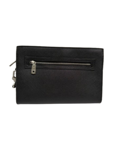Borsa Guess tracolla uomo Milano crossbody top zip nero UBS26GU13 HMMISAP6157