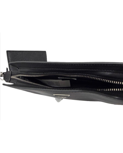 Borsa Guess tracolla uomo Milano crossbody top zip nero UBS26GU13 HMMISAP6157