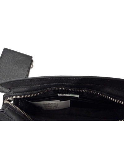 Borsa Guess tracolla uomo Milano crossbody top zip nero UBS26GU13 HMMISAP6157
