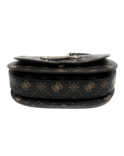 Borsa donna Guess Carrie logo shoulder bag espresso logo BS26GU92 GP989820