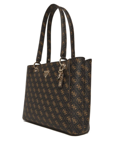 Borsa Guess Noelle II tote brown logo BS26GU97 QG967225