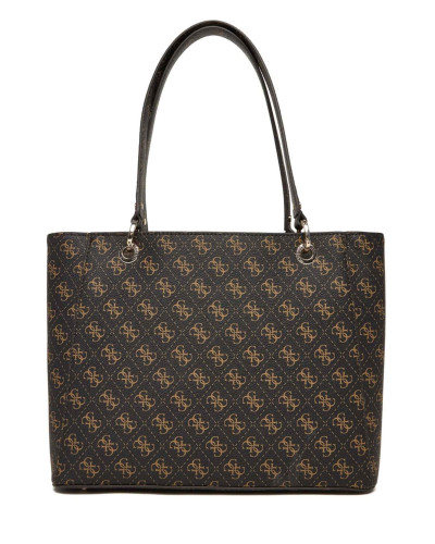 Borsa Guess Noelle II tote brown logo BS26GU97 QG967225