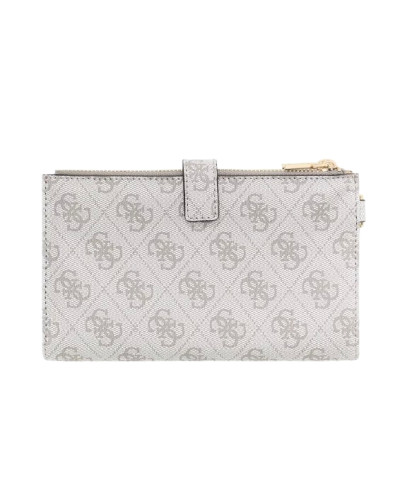 Portafoglio Guess Laurel II SLG dark taupe logo AS26GU12 SG7459157