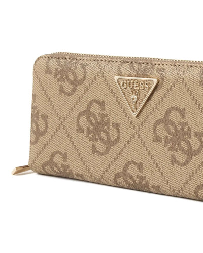 Portafoglio Guess Laurel II SLG latte logo/brown AS26GU15 SO7459146